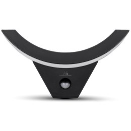 Lampa LED z czujnikiem ruchu Maclean, czujnik ruchu na podczerwień, kolor czarny, 10W, IP54, 800lm, MCE290 B