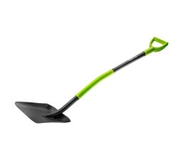 Łopata, metalowy trzonek, plastikowy uchwyt