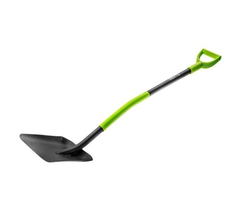 Łopata, metalowy trzonek, plastikowy uchwyt