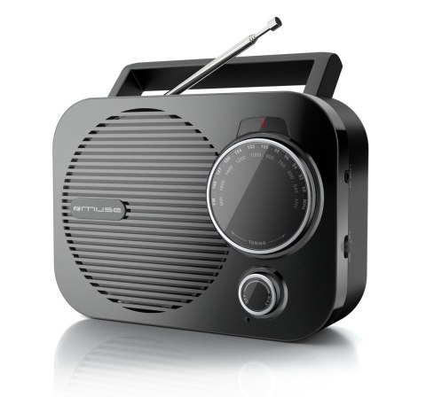 Muza | M-050 R | Przenośne radio | Wejście AUX | Czarny Muza | M-050 R | Przenośne radio | Wejście AUX | Czarny