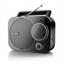 Muza | M-050 R | Przenośne radio | Wejście AUX | Czarny