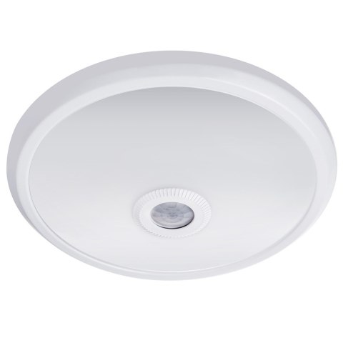 Plafon LED z czujnikiem ruchu Maclean, czujnik PIR, zasięg 6m, 12W, barwa neutralna biała (4000K), MCE131 Plafon LED z czujnikiem ruchu Maclean, czujnik PIR, zasięg 6m, 12W, barwa neutralna biała (4000K), MCE131