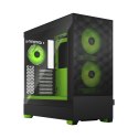 Projektowanie fraktalne | Pop Air RGB | Szyba boczna | Green Core TG Przezroczysty odcień | ATX, mATX, Mini ITX | Zasilacz w zes