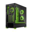 Projektowanie fraktalne | Pop Air RGB | Szyba boczna | Green Core TG Przezroczysty odcień | ATX, mATX, Mini ITX | Zasilacz w zes