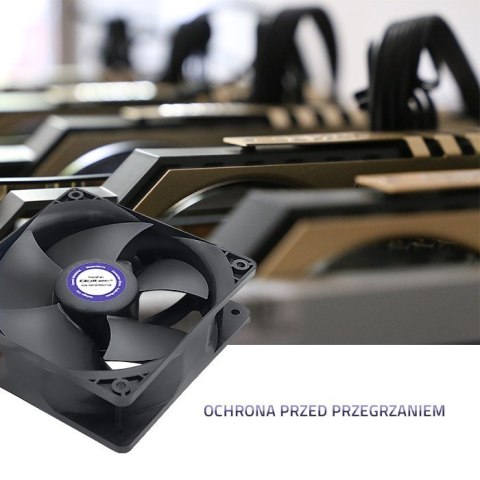 Qoltec Wentylator ForceFan 6000 RPM | 120mm | 12V Qoltec Wentylator ForceFan 6000 RPM | 120mm | 12V