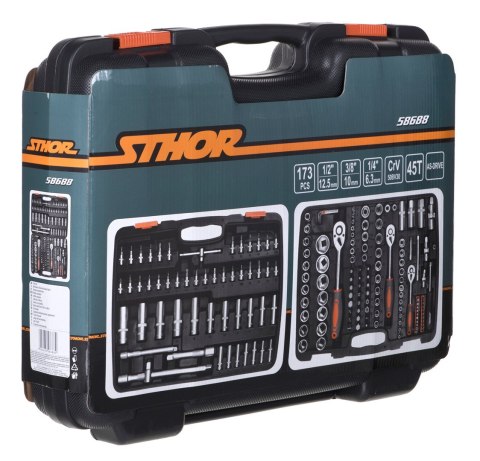 STHOR ZESTAW KLUCZY 173el 1/2"/3/8"/1/4" 58688 STHOR ZESTAW KLUCZY 173el 1/2"/3/8"/1/4" 58688