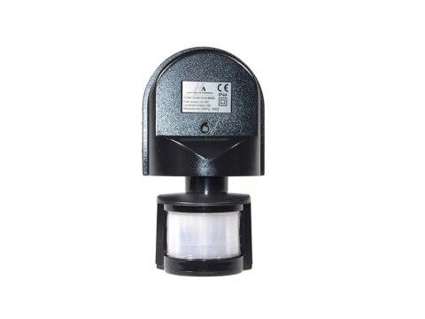 Ścienny czujnik ruchu i zmierzchu Maclean, 180°, max. 1200W, czarny, MCE25 B Ścienny czujnik ruchu i zmierzchu Maclean, 180°, max. 1200W, czarny, MCE25 B