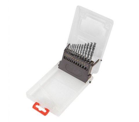 Wiertła do metalu HSS-G, 1.5-6.5 mm, zestaw 13 szt. Wiertła do metalu HSS-G, 1.5-6.5 mm, zestaw 13 szt.