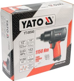 YATO KLUCZ UDAROWY PNEUMATYCZNY 1150NM 1/2