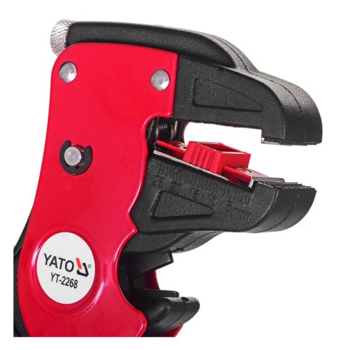 YATO ŚCIĄGACZ IZOLACJI AUTOMATYCZNY 175mm, 0,2 do 4 mm2 2268 YATO ŚCIĄGACZ IZOLACJI AUTOMATYCZNY 175mm, 0,2 do 4 mm2 2268