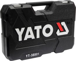YATO ZESTAW KLUCZY 1/4