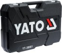 YATO ZESTAW NARZĘDZI 129 elem. 1/2" / 3/8" / 1/4" XXL 38881