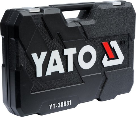 YATO ZESTAW NARZĘDZI 129 elem. 1/2" / 3/8" / 1/4" XXL 38881 YATO ZESTAW NARZĘDZI 129 elem. 1/2" / 3/8" / 1/4" XXL 38881