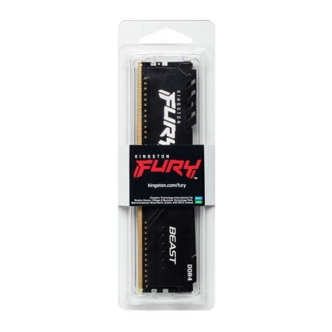 32GB DDR4-2666MHZ CL16 DIMM/FURY BEAST BLACK 32GB DDR4-2666MHZ CL16 DIMM/FURY BEAST BLACK
