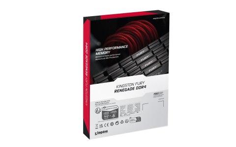 8GB DDR4-3200MT/S CL16 DIMM/FURY RENEGADE BLACK 8GB DDR4-3200MT/S CL16 DIMM/FURY RENEGADE BLACK