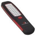 Lampa warsztatowa 24 LED Maclean, magnes, hak, 3xAA, MCE03