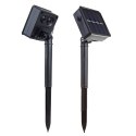 Solarne lampki choinkowe LED Maclean, 12m dł., 100 diód LED, temp. 6500K Cold White, 8 trybów, bateria NiMH 600mAh, MCE411