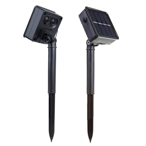 Solarne lampki choinkowe LED Maclean, 12m dł., 100 diód LED, temp. 6500K Cold White, 8 trybów, bateria NiMH 600mAh, MCE411 Solarne lampki choinkowe LED Maclean, 12m dł., 100 diód LED, temp. 6500K Cold White, 8 trybów, bateria NiMH 600mAh, MCE411