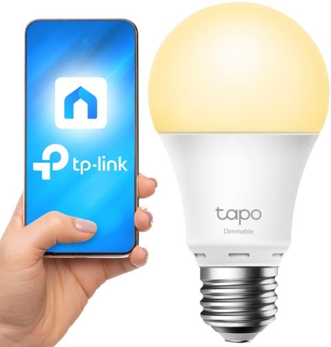Żarówka LED Smart Wi-Fi TP-Link Tapo L510E ze ściemniaczem Żarówka LED Smart Wi-Fi TP-Link Tapo L510E ze ściemniaczem