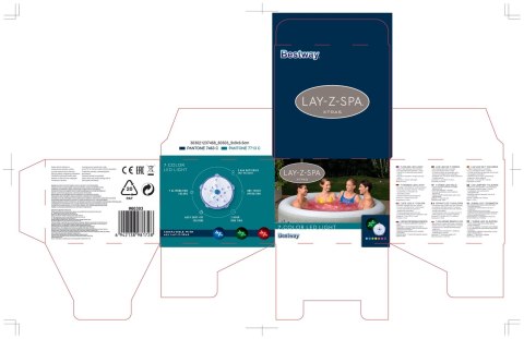 7-kolorowe ?wiatło LED Lay-Z-Spa B60303 81728 7-kolorowe ?wiatło LED Lay-Z-Spa B60303 81728