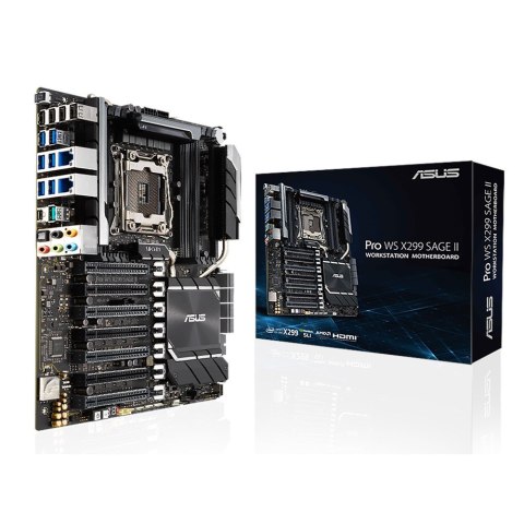 ASUS Pro WS X299 Sage II - bundkort - ASUS Pro WS X299 Sage II - bundkort -