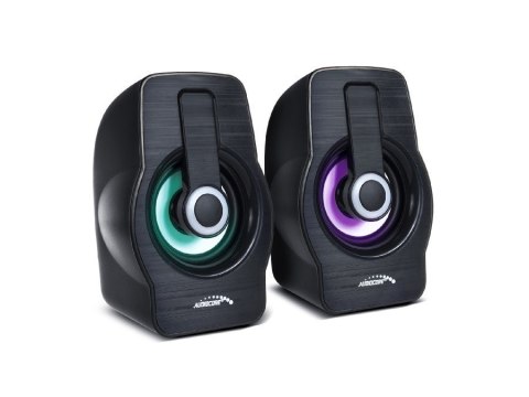 Głośniki komputerowe Audiocore, 6W, USB, Black, AC855 B Głośniki komputerowe Audiocore, 6W, USB, Black, AC855 B