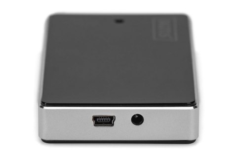 HUB 10-portowy USB 2.0 HighSpeedaktywny, czarno-srebrny HUB 10-portowy USB 2.0 HighSpeedaktywny, czarno-srebrny