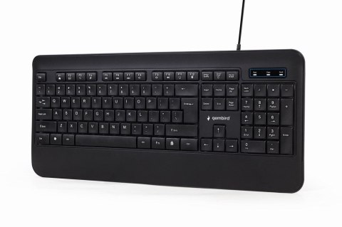 KEYBOARD MULTIMEDIA USB ENG/BLACK KB-UML-03 GEMBIRD KEYBOARD MULTIMEDIA USB ENG/BLACK KB-UML-03 GEMBIRD