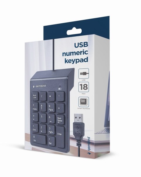 Klawiatura numeryczna Gembird KPD-U-03 Klawiatura numeryczna Gembird KPD-U-03