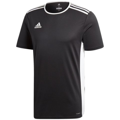 Koszulka dla dzieci adidas Entrada 18 Jersey JUNIOR czarna CF1041 Koszulka dla dzieci adidas Entrada 18 Jersey JUNIOR czarna CF1041