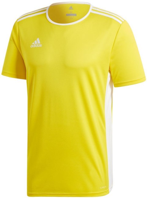 Koszulka męska adidas Entrada 18 Jersey żółta CD8390 Koszulka męska adidas Entrada 18 Jersey żółta CD8390