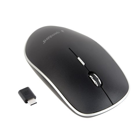 MOUSE USB-C OPTICAL WRL BLACK/SILENT MUSW-4BSC-01 GEMBIRD MOUSE USB-C OPTICAL WRL BLACK/SILENT MUSW-4BSC-01 GEMBIRD