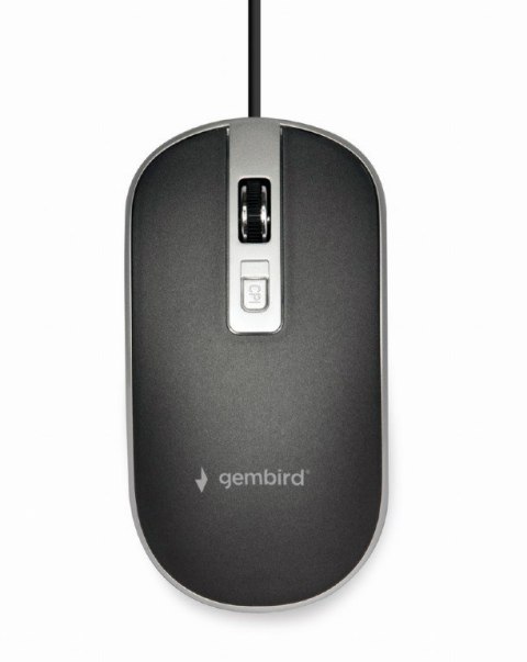MOUSE USB OPTICAL BLACK/SILVER/MUS-4B-06-BS GEMBIRD MOUSE USB OPTICAL BLACK/SILVER/MUS-4B-06-BS GEMBIRD