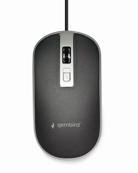 MOUSE USB OPTICAL BLACK/SILVER/MUS-4B-06-BS GEMBIRD MOUSE USB OPTICAL BLACK/SILVER/MUS-4B-06-BS GEMBIRD