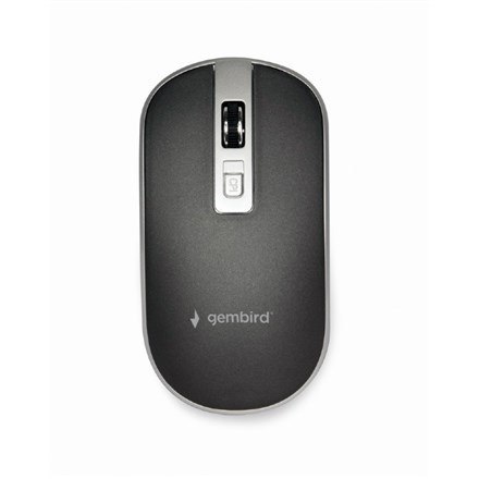 MOUSE USB OPTICAL WRL BLACK/SILVER MUSW-4B-06-BS GEMBIRD MOUSE USB OPTICAL WRL BLACK/SILVER MUSW-4B-06-BS GEMBIRD