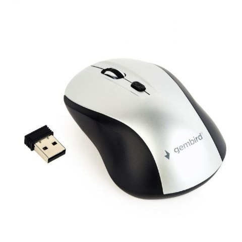 MYSZ USB OPTICAL WRL BLACK SILVER MUSW-4B-02-BS GEMBIRD MYSZ USB OPTICAL WRL BLACK SILVER MUSW-4B-02-BS GEMBIRD