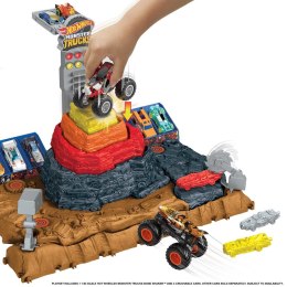 PROMO Hot Wheels Monster Trucks Arena Smashers - Piramida demolki Bone Shakera HNB96 p2 MATTEL