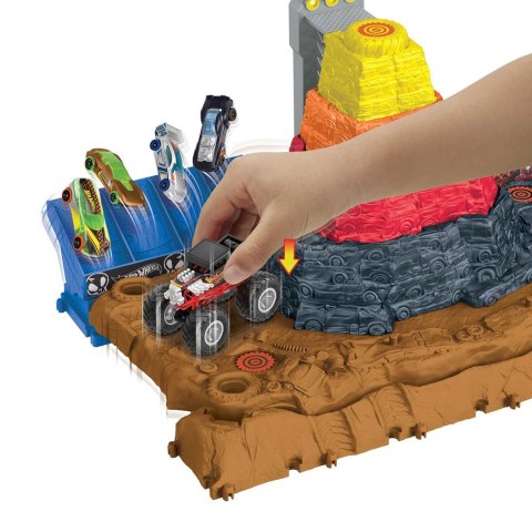 PROMO Hot Wheels Monster Trucks Arena Smashers - Piramida demolki Bone Shakera HNB96 p2 MATTEL PROMO Hot Wheels Monster Trucks Arena Smashers - Piramida demolki Bone Shakera HNB96 p2 MATTEL