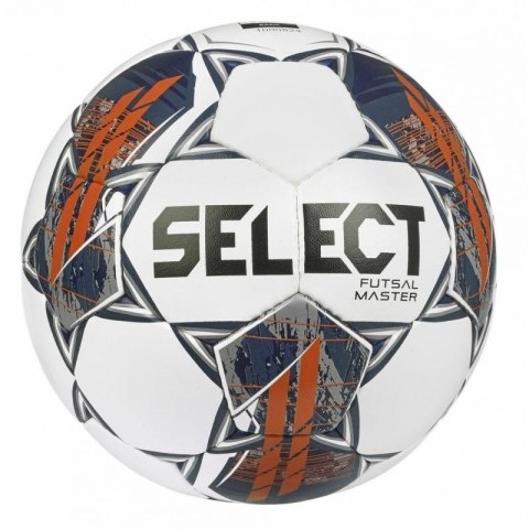 Piłka nożna Select Hala Futsal Master grain 22 FIFA Basic biało-pomarańczowa 17571 Piłka nożna Select Hala Futsal Master grain 22 FIFA Basic biało-pomarańczowa 17571
