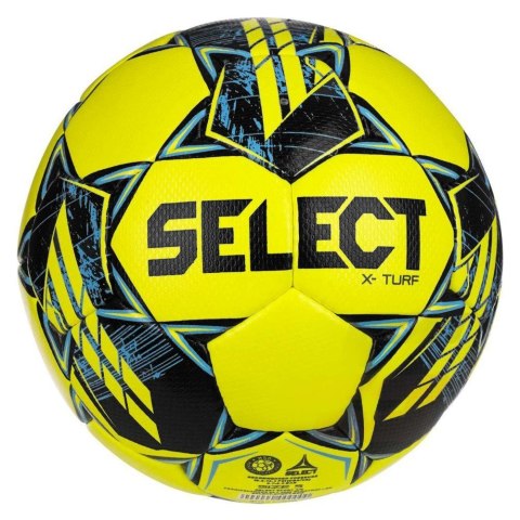 Piłka nożna Select X-Turf 5 v23 FIFA Basic żółto-niebieska 17785 Piłka nożna Select X-Turf 5 v23 FIFA Basic żółto-niebieska 17785