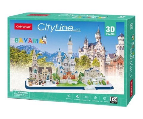 Puzzle 3D City Line Bavaria 178el 20267 Puzzle 3D City Line Bavaria 178el 20267
