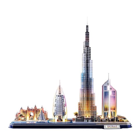 Puzzle 3D City Line LED Dubai 20523 p16 Puzzle 3D City Line LED Dubai 20523 p16