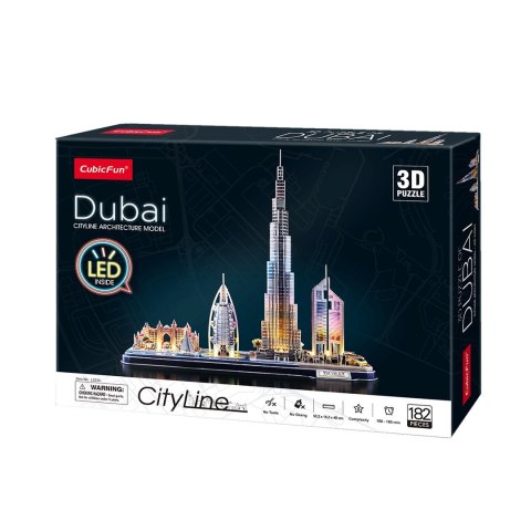 Puzzle 3D City Line LED Dubai 20523 p16 Puzzle 3D City Line LED Dubai 20523 p16