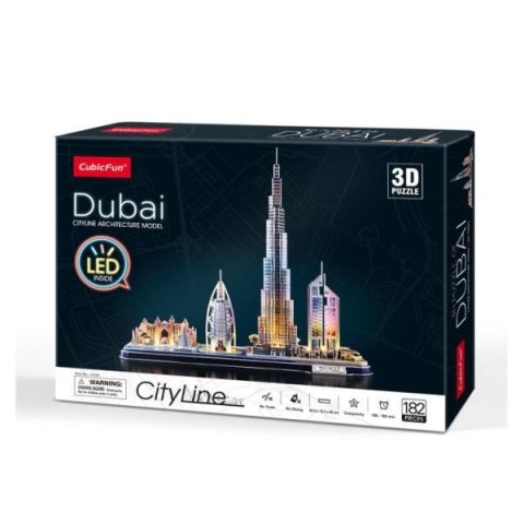Puzzle 3D City Line LED Dubai 20523 p16 Puzzle 3D City Line LED Dubai 20523 p16