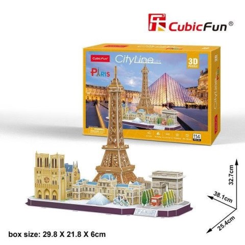 Puzzle 3D City Line Paris MC254H Puzzle 3D City Line Paris MC254H