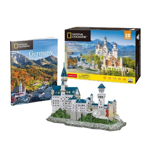 Puzzle 3D National Geograpfic zamek Neuschwanstein DS0990H Puzzle 3D National Geograpfic zamek Neuschwanstein DS0990H