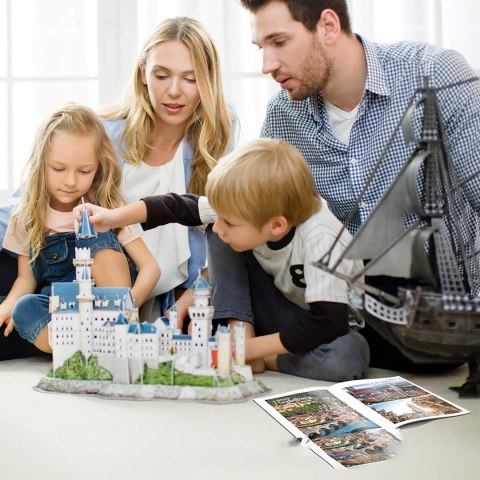 Puzzle 3D National Geograpfic zamek Neuschwanstein DS0990H Puzzle 3D National Geograpfic zamek Neuschwanstein DS0990H