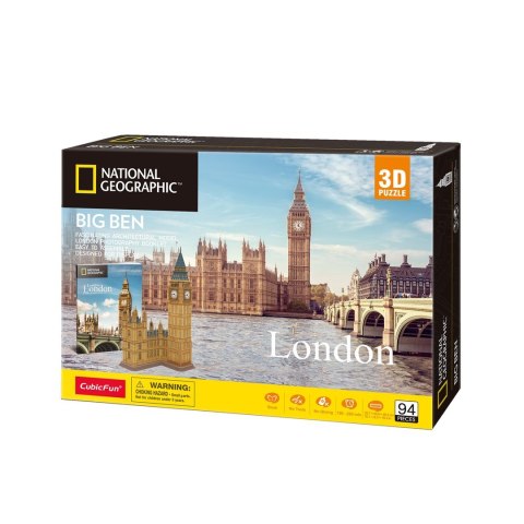 Puzzle 3D National Geographic Big Ben DS0992 Puzzle 3D National Geographic Big Ben DS0992