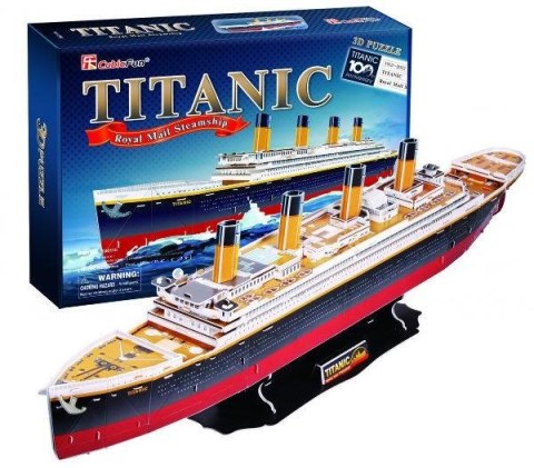 Puzzle 3D Titanic zestaw XL 113el 24011 DANTE Puzzle 3D Titanic zestaw XL 113el 24011 DANTE
