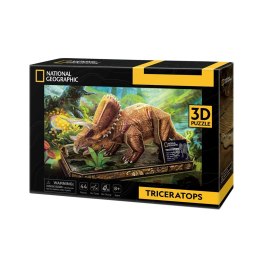 Puzzle 3D Triceratops National Geographic DS1052 Cubic Fun